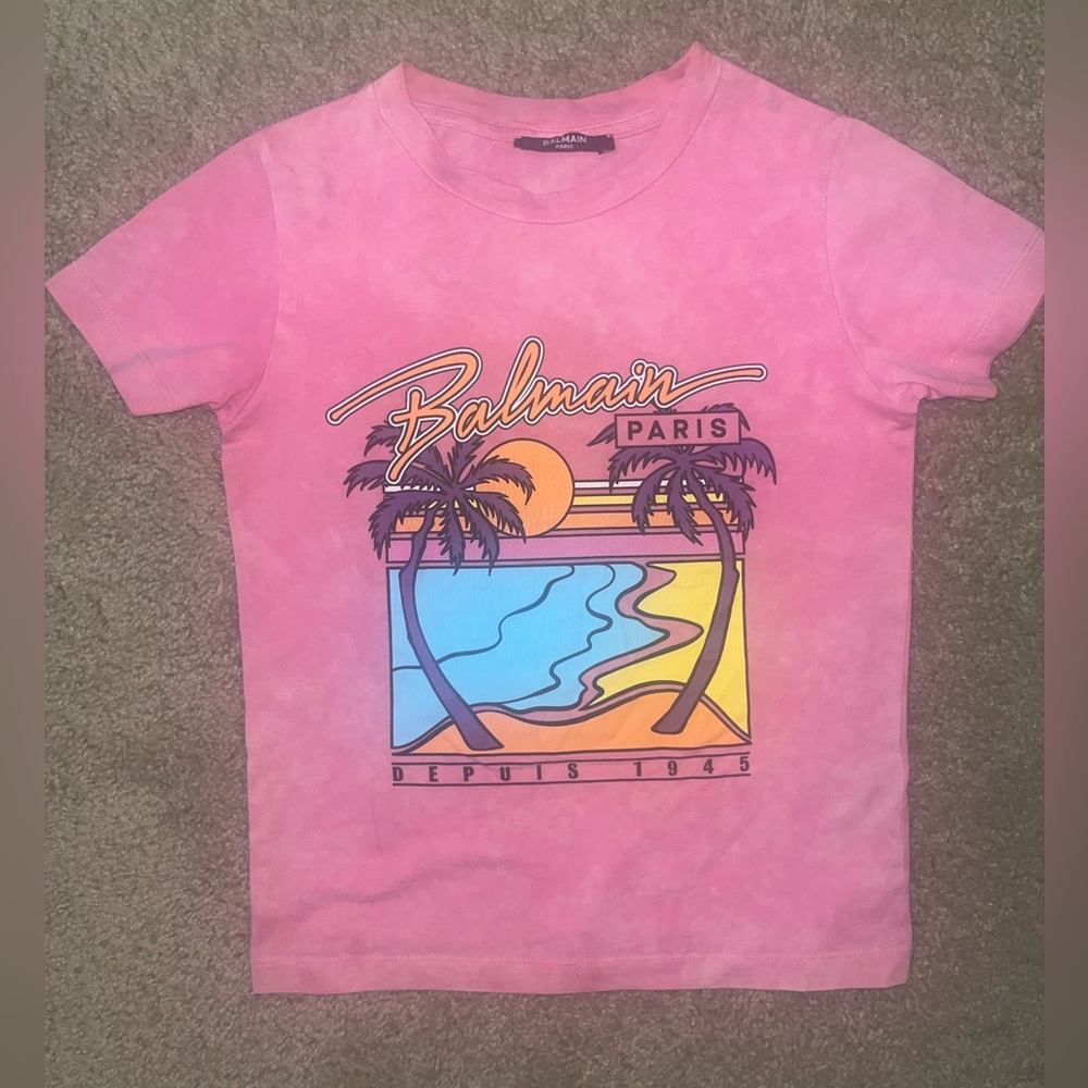 Balmain girls tee